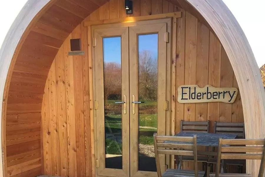 Wall Eden Elderberry Glamping Pod in Somerset
