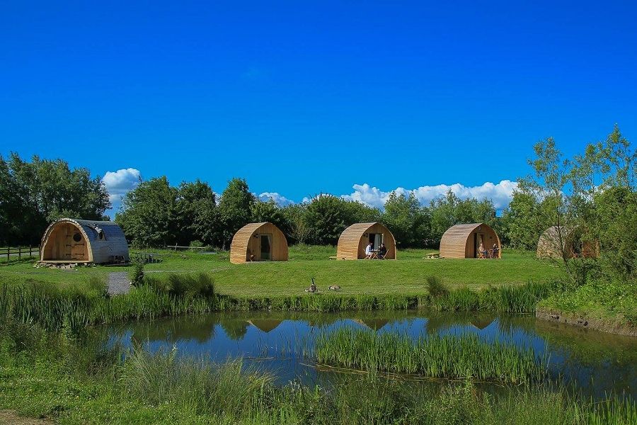 Wall Eden Blackberry Glamping Pod in Somerset