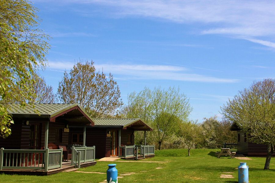 Wall Eden Kingfisher log cabin in Somerset