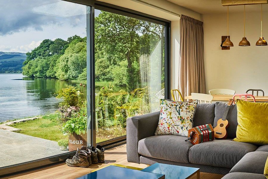 Lochend Waterfront Lodges Lounge