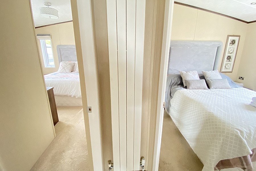 Wildflower Lodge Kingsize and Double Bedroom from Hall