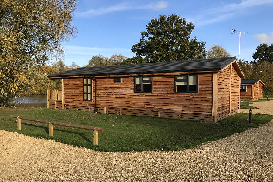 Woodlakes Spruce Lodge Parking Alongside
